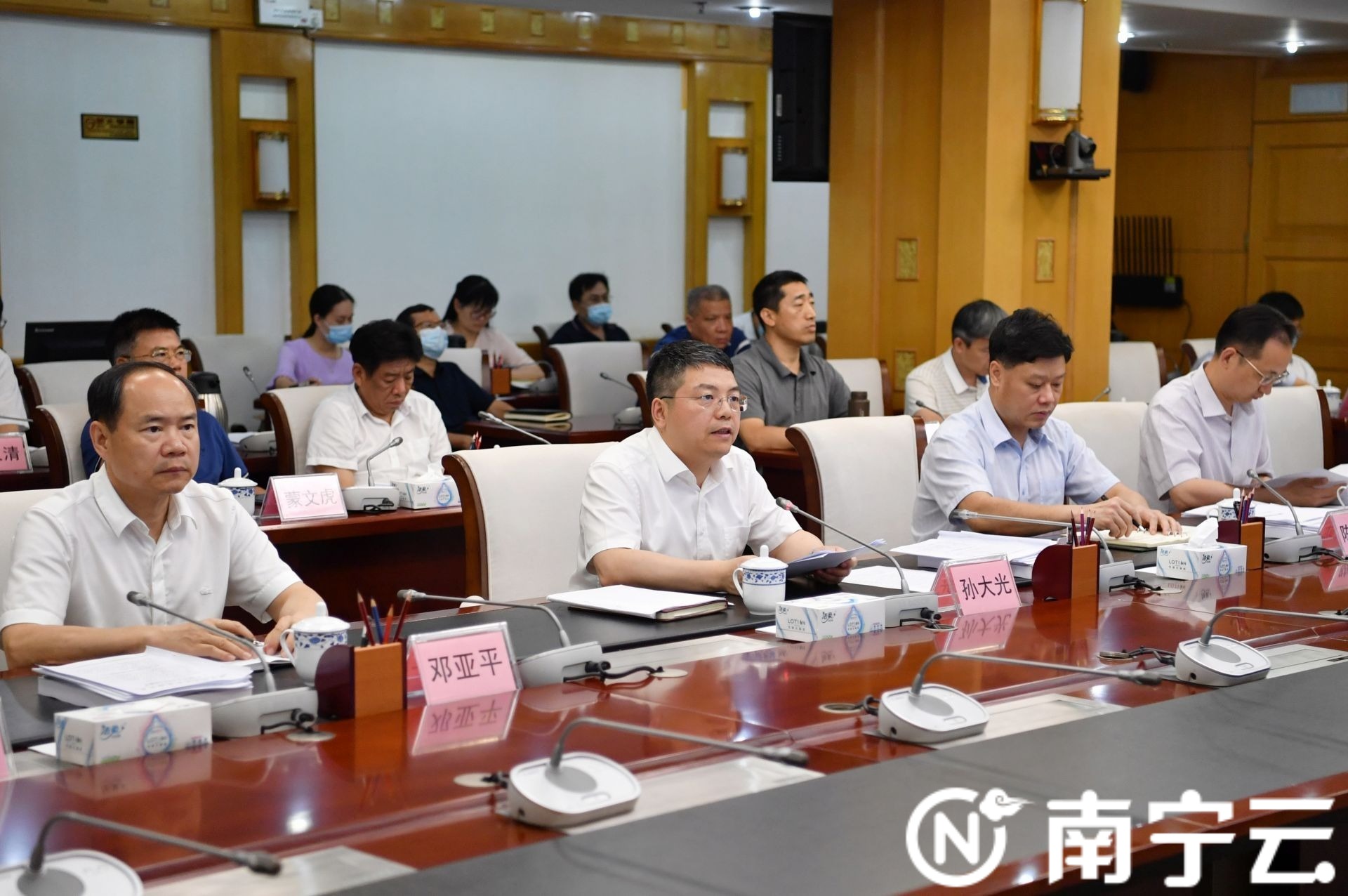 市政府召开创建国家第三批社会信用体系建设示范区动员会,市长孙大光