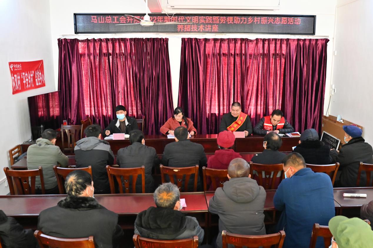 马山县总工会发挥劳模作用助力乡村振兴
