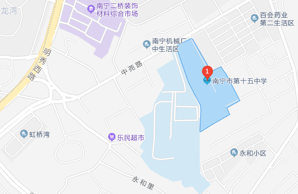 南宁市第十四中学(琅东校区)地址:南宁市良庆区新平路8号17.