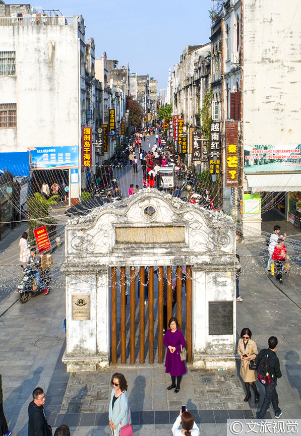 赏骑楼寻美食品老城文化北海老街畅享休闲旅游