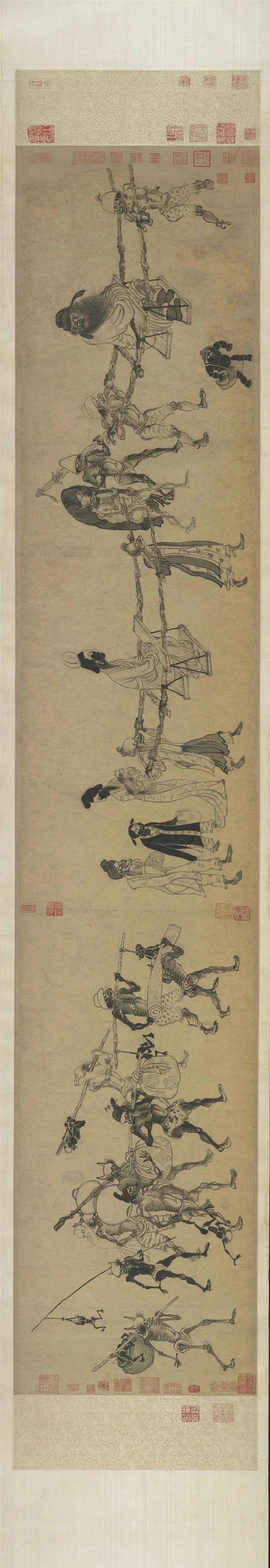 宋 龚开《中山出游图 美国弗利尔美术馆藏
