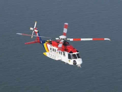 韩国一架海警直升机坠海刚起飞就出事致2死1失踪