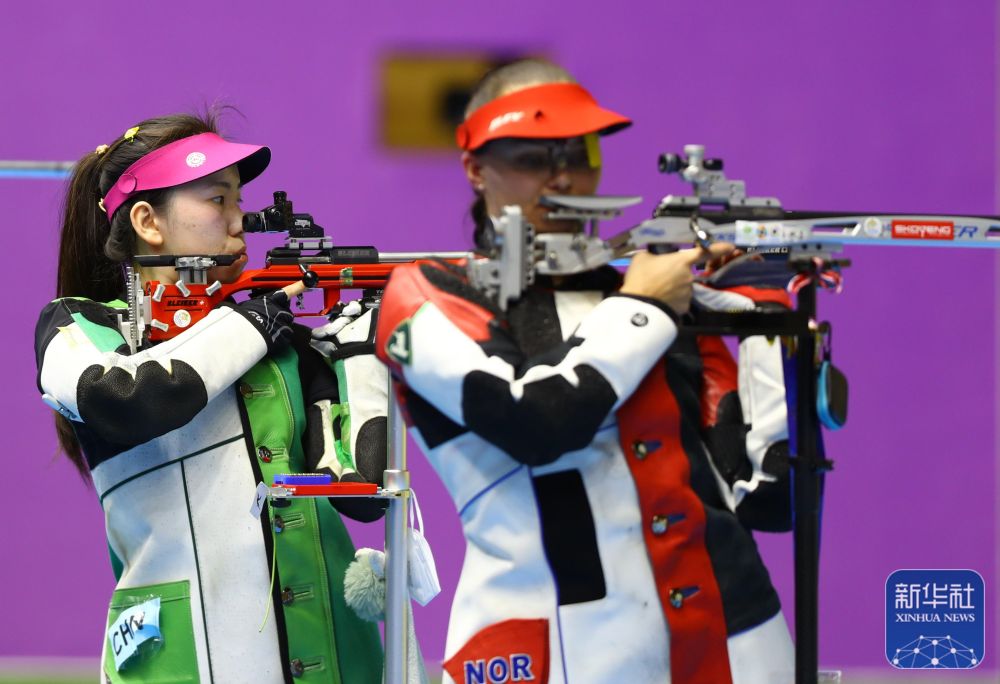 射击（步手枪）世锦赛：苗婉茹获女子50米步枪三姿金牌