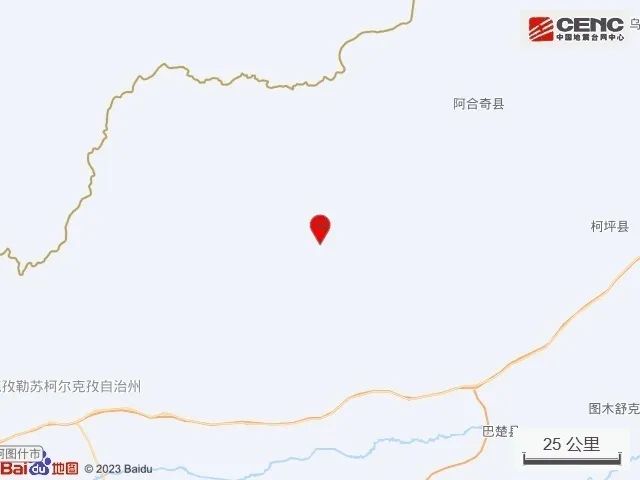 深夜，新疆一地连发6次地震，最大5.4级